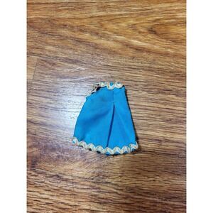 VTG 70s Topper Dawn Doll Fashion Rare Glori 2nd Year Issue Blue Mini Dress
